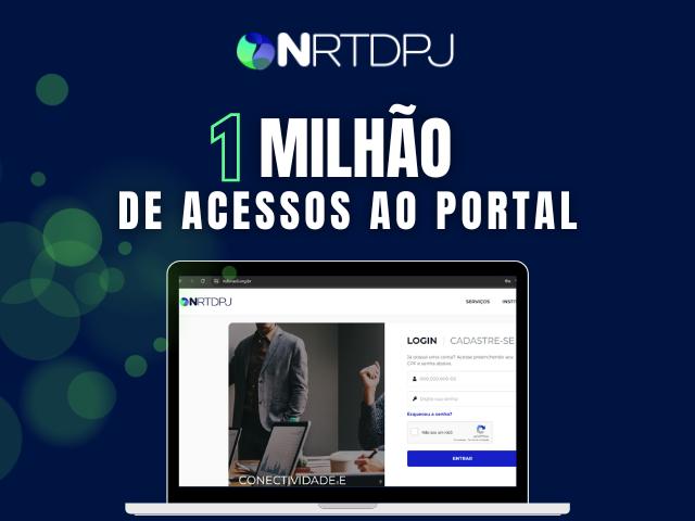 ON-RTDPJ:  Central registra mais de um milhão de acessos no primeiro semestre 