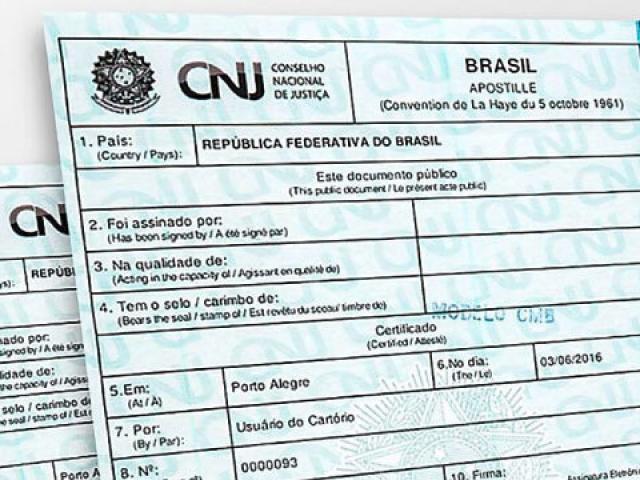 Mais de 400 mil apostilamentos são realizados em cartórios brasileiros