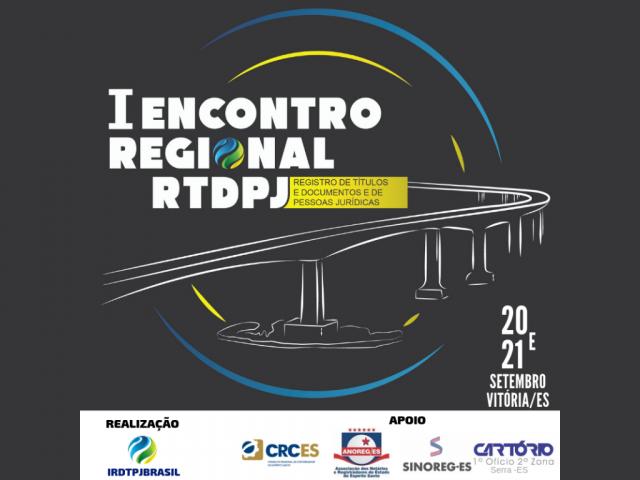 Vitória vai sediar, em setembro, o I Encontro Regional de RTDPJ