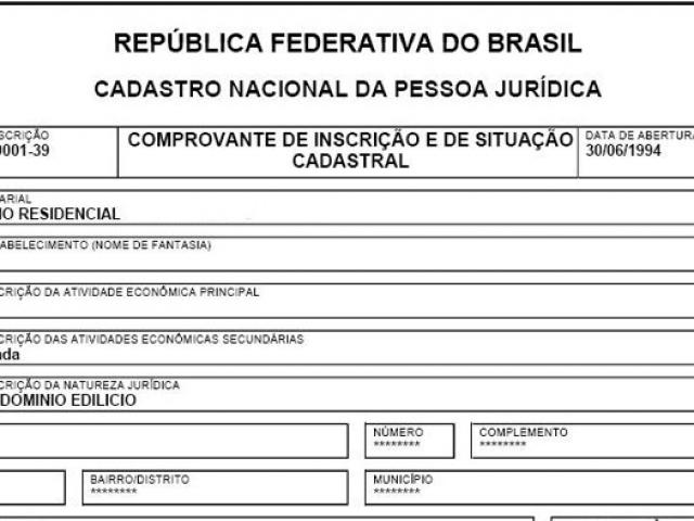 Os tipos de Cadastro Nacional de Pessoas Jurídicas (CNPJ)