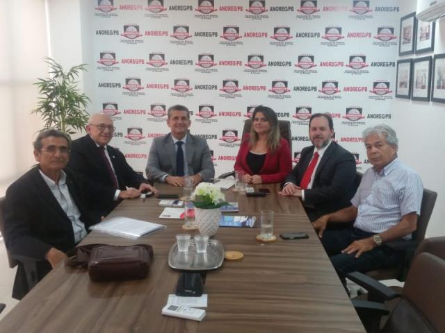 Reunião conjunta - ANOREG/PB IEPTB-PB/ IRTDPJPB