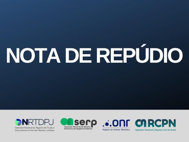 NOTA COLETIVA DE OPOSIÇÃO - Provimento nº 247/2026 da Corregedoria Nacional de Justiça
