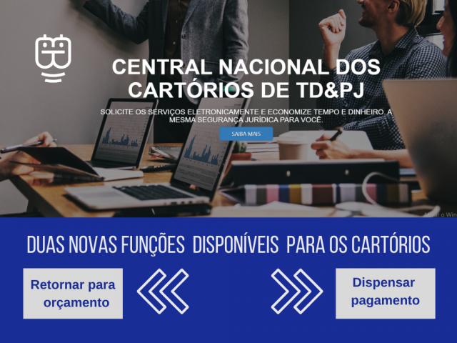Central RTDPJ: Duas novas funções da plataforma vão facilitar a gestão dos pedidos pelos cartórios