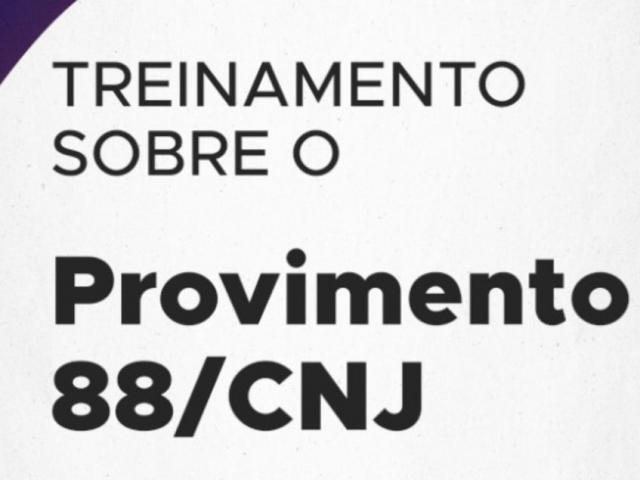 Últimos dias para se inscrever na segunda turma do curso sobre o Provimento CNJ 88/2019